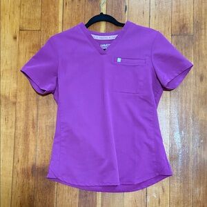 Fabletics Pink Scrub Top